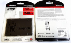 Solid State Drive (SSD) Kingston A400, 240GB, 2.5&amp;quot;, SATA III foto