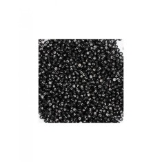 Set 500 margele negre plate cu litere