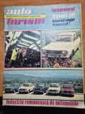 revista autoturism august 1970 - industria romaneasca de automobile - dacia 1300 , dacia 1100 , articol trabant 601