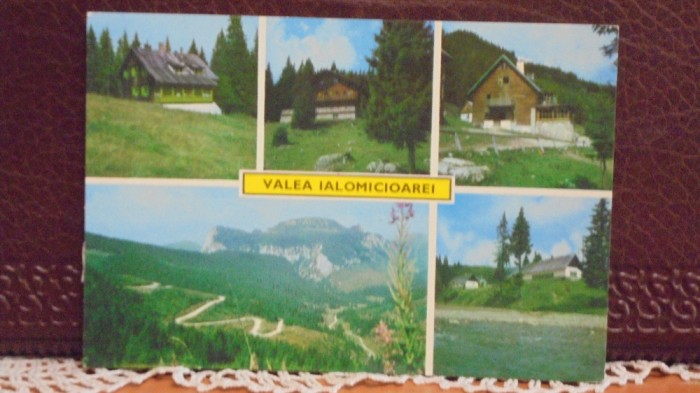RSR - 4 VEDERI DE PE VALEA IALOMICIOAREI - EDITATA DE OSEDT - NECIRCULATA.