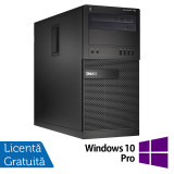 Cumpara ieftin Calculator Refurbished DELL OptiPlex XE2 Tower, Intel Core i5-4570S 2.90-3.60GHz, 8GB DDR3, 256GB SSD, DVD-RW + Windows 10 Pro NewTechnology Media