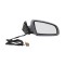 Oglinda exterioara Audi A4 (B6) 11.2000-11.2004 partea dreapta Best Auto Vest Crom Convexa Carcasa pregatita, 7 pini electrica incalzita