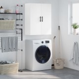 vidaXL Dulap cu montaj pe perete, alb, 69,5x34x90 cm 828444