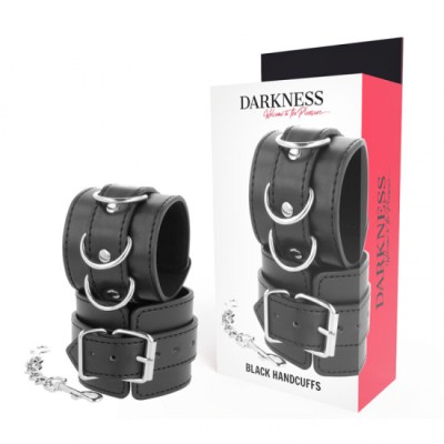 DARKNESS - BLACK HANDCUFFS foto