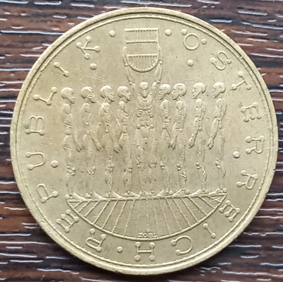 (M1856) MONEDA AUSTRIA- 20 SCHILLING 1981, JUBILIARA, CELE 9 PROVINCII, MAI RARA foto