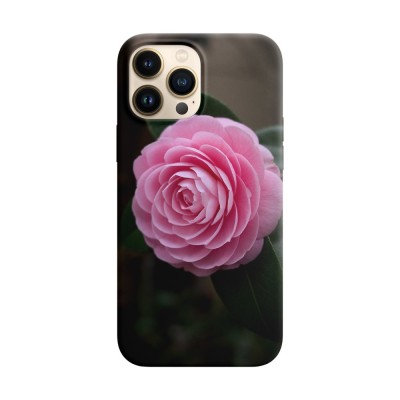 Husa compatibila cu Apple iPhone 14 Pro Max model Blooming pink rose, Silicon, TPU, Viceversa foto