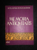 Memoria Antiquitatis. Acta Musei Petrodavensis. volumul 19 (1994)