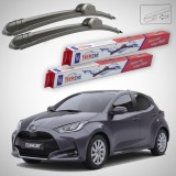 Cumpara ieftin Stergatoare Mazda 2 Hybrid XP210 2022-2024 Set Fata Flat TeamCar