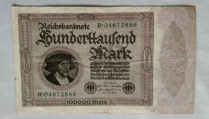 Germania - 100 000 Mark / mărci (1923) R2886