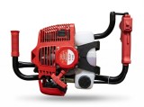 Cumpara ieftin Motoburghiu pe benzina 8.5CP, motor 2 timpi 58cc, 9200rpm, burghie 100-300mm, adancime 800mm, rezervor 1.2L, Campion CMP4350P