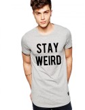 Cumpara ieftin Tricou gri barbati - Stay Wired - M, THEICONIC