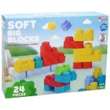 Set de constructie, Dede, Soft Big Blocks, 24 piese