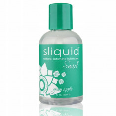 Lubrifiant - Sliquid Naturals Swirl Green Apple 125 ml