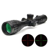Luneta de vanatoare Bushnell cu reticul iluminat de culoare rosu si verde