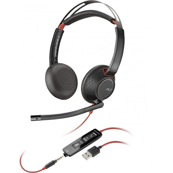 Casti USB-C HP Poly Blackwire C5220, Neagra 80R97AA