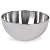 Bol Metalic, Capacitate 6.5L, Argintiu, 29x16cm, Oem