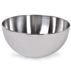 Bol Metalic, Capacitate 6.5L, Argintiu, 29x16cm