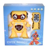 Robotel cu telecomanda care danseaza, Cute Robot, Galben
