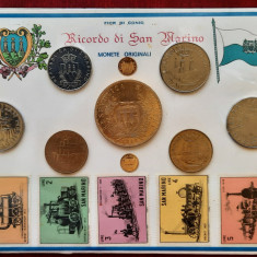 Set numismatic si filatelic San Marino, 1978 - G 4051