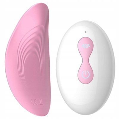 Vibrator stimulator de chiloți pentru cupluri pe telecomandă foto