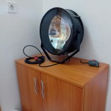 Reflector vintage mare pentru lagăre de prizonieri