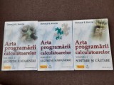 Donald Knuth - Arta Programarii Calculatoarelor, 3 vol. Teora 1999, Matematica, Stare Buna, 610+670+665 pagini