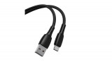 Vipfan Racing X05 Cablu USB și USB-C 3A, 2m (negru)