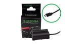 Adaptor de baterie de intrare PATONA Premium USB-C pentru Nikon Z5 Z6 Z7 D500 D800 D850 D7000 D7100 D7200 VFB12802