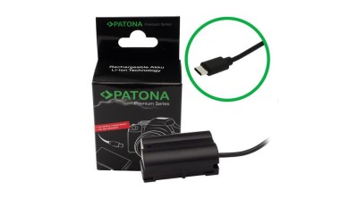 Adaptor de baterie de intrare PATONA Premium USB-C pentru Nikon Z5 Z6 Z7 D500 D800 D850 D7000 D7100 D7200 VFB12802 foto
