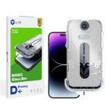 Folie sticla iPhone XS Max Lito Magic Glass Box D+ Tools, privacy