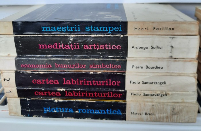 pachet 5 titluri, ed. Meridiane, Biblioteca de artă