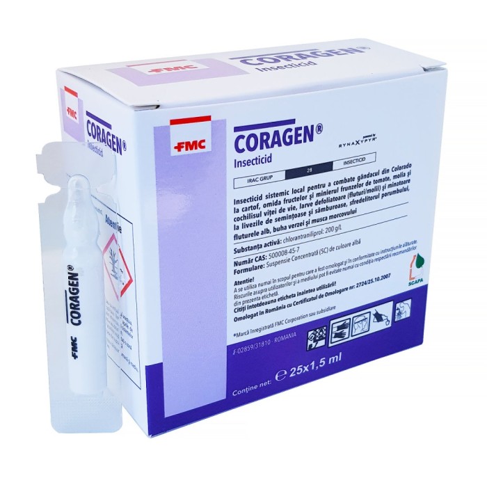 Coragen 20 SC 1.5 ml, Insecticid