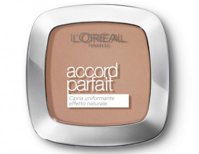 Pudra compacta Loreal Accord Parfait 7D/7W Golden Amber foto