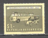 Austria.1957 50 ani Posta auto MA.597