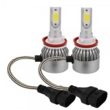 Set 2 becuri auto C6 9006, 6000K, 96W/set, 3600lm, IP68, Universal