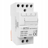 Transformator pentru sonerie 230V 8-24V 8VA IP20 , montaj pe sina in tablouri electrice