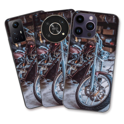 Husa Huawei Mate 20 Pro Silicon Gel Tpu Model Harley Garage foto