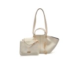 Geanta ALDO alba, MEAVA 168, din piele ecologica