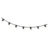 Sir iluminat festiv 10m, IP44 cu 20 becuri led alb cald, Ibiza Light