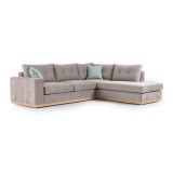 Cumpara ieftin Coltar Stanga Boston Elephant - Ciel - Natural 280x225x95 cm