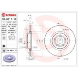 Set discuri frana Toyota Avensis ( T25 ), Avensis Estate ( T25 ), Avensis Sedan ( T25 ), 2.0 D-4D (ADT250_), 2.0 D-4D (CDT250_), 2.0 VVT-i (AZT250_),