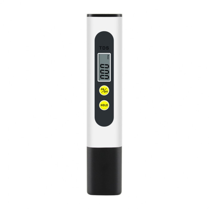 Tester TDS, pentru controlul puritatii si temperaturii apei, ecran LCD