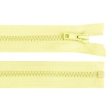 Fermoar plastic detasabil Crisalida, lungime 35 cm, Galben vanilie