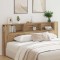 vidaXL Tablă de pat cu sertar 220 x 18,5 x 104,5 cm Lemn compozit 862091