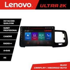 Navigatie Volvo S60 2014-2018 cu sistem Sensus Connect Lenovo Kit-s60-14 8 core QLED Qualcomm 4+64 360 Android Waze USB Navigatie Internet Youtube R C