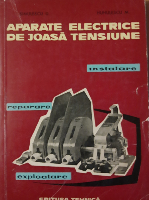 D. Dinulescu - Aparate electrice de joasa tensiune, 1962