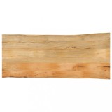 vidaXL Blat masă cu margini, 140x60x3,8 cm, lemn masiv mango