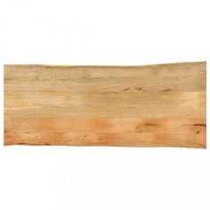 vidaXL Blat masă cu margini, 140x60x3,8 cm, lemn masiv mango 370745