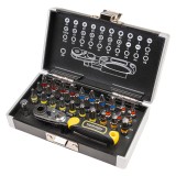 Set 32 biti 1/4 cu clichet, adaptor si suport, Top Master Pro