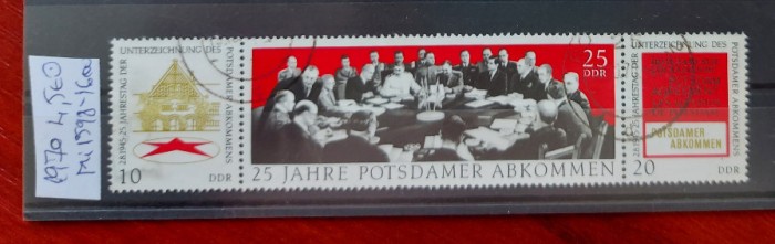 TS21 - Timbre serie DDR - 1970 Mi1598-1600